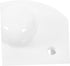 White Ceramic Teapot Lid Replacement, Polished Cover for Porcelain Teaware, Kitchen Accessory