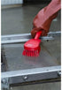 41925 Brush,Washing,Stiff,10",PP/PBT,White Vikan
