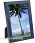 Lawrence Frames Blue Wood Picture Frame, Gallery Collection, 5 by 7-Inch