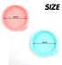4 Pcs Layer Cake Pan Set, 6 Inch Silicone Round Cake Mold for Jumbo Whoopie Pie, Non-Stick Baking Tins