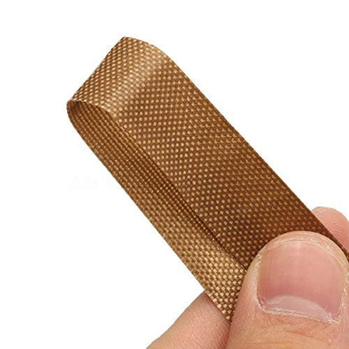 YJINGRUI 50pcs PTFE Belt for Sealing Machine Continuous Band Sealer Sealing Tape (750mmx15mmx0.2mm)