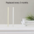 Filter Cotton Sticks - 10 Pack Refill Replacement Wicks for Mini USB Humidifier & Diffusers (8 x 123mm)