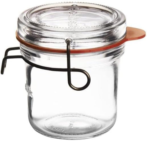 Luigi Bormioli Lock Eat Canning, Preserving & Serving Food Jar, 11.75 oz