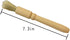 Coffee Grinder Cleaning Brush 2Pcs, Wood Handle & Natural Bristles Wood Dusting Espresso Brush Accessories for Bean Grain Coffee Tool Barista Home Kitchen, 7.3 inch by YUMIHAN