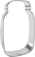 Mason Jar 4.5 Inch Cookie Cutter - Tin Plated Steel from The Cookie Cutter Shop, Made in the USA