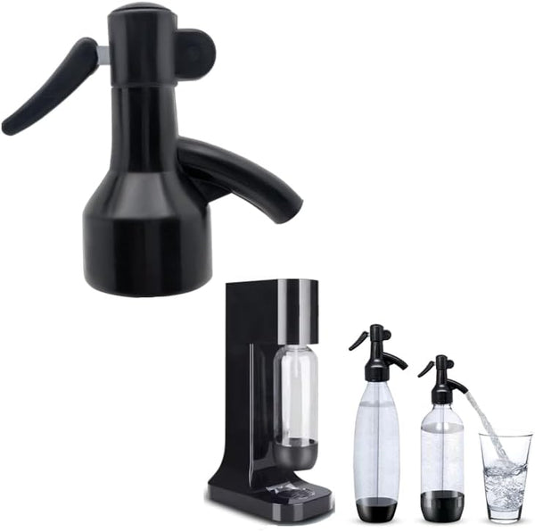 Sodafall fizz saver soda bottle dispenser siphon sifon compatible with Sodastream bottles and