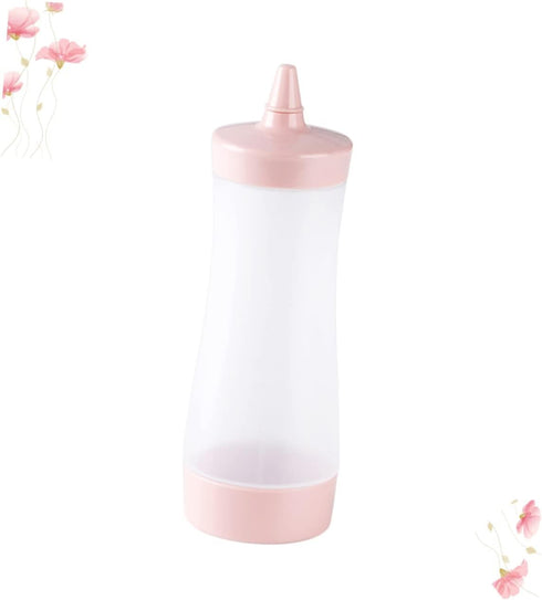 3PCS Sauce Squeeze Bottle, Plastic Oil Bottle, BBQ Sauce Bottle, Small Squeeze Bottles for Salad Dressing, Ketchup,