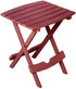 Adams Manufacturing 8510-95-3700 Quick-Fold Side Table, Merlot