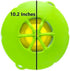 PureGenius Boil Over Spill Stopper Lid Cover, 10.2 inch (Green) Kitchen Tool for Pots Pans Lid Boil Over Prevention