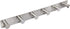 Wall Mounted Coat Rack with Stainless Steel Metal Hooks, Adhesive & Screw-in, 6 Round Hangers for Hanging Towels Clothes