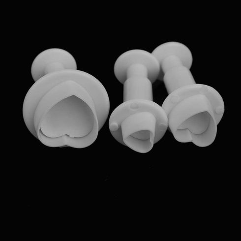 33 Piece Fondant Cake Cookie Plunger Cutter Mold, DIY Sugarcraft Flower Leaf Butterfly Heart Shape Tools