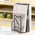 LINFIDITE Cutting Board Holder, Kitchen Countertop Organizer for Chopping Boards and Pot Pan Lids (Black)