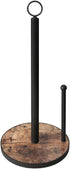 OROPY Heavy Duty Paper Towel Holder Countertop with Wood Base, Farmhouse Stand for Standard and Jumbo Size Towels