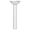 Oumefar Sausage Stuffer Tubes, Stainless Steel Filling Tube, Manual Wide Mouth Funnels for Meat Grinder Accessory