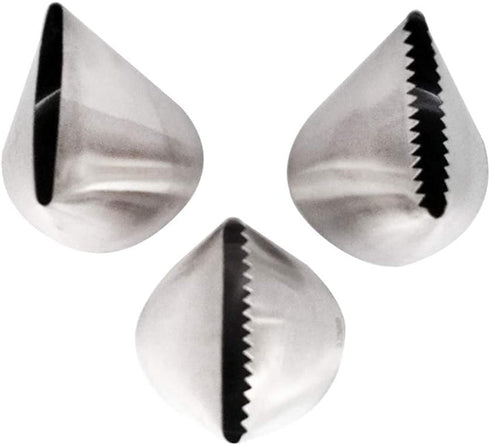 Piping Tips for Cake Decorating, Stainless Steel Icing Nozzles for Pastry Fondant Decorating Tools