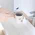 Simple Cloud Mouthwash Cup - Creative Cute Couple Mouthwash Cup (Light Pink & Off White)