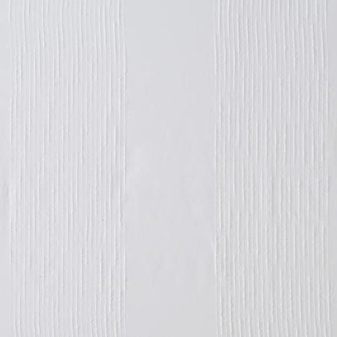 Madison Park Anna Sheers Shower Curtain, Textured Striped Design, 72x72", Ivory