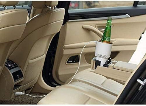 2-in-1 Car Cup Cooler Warmer Smart Temperature Control Travel Coffee Car Cup Holder, Smart Car Tumbler Holder Suitable
