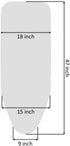 Mabel Home Ironing Board Cover - Fits Parker, CasaHomez, Pro, and Extra-Wide Boards