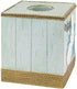 Avanti Linens Beachcomber Collection Tissue Box Cover, Guest Bathroom Essentials, Beach Inspired Home Decor