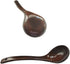 Large Wooden Soup Ladle Spoon with Long Handle, Handmade Teak Wood Serving Spoon, Big Porridge Soup Scoop for Kitchen
