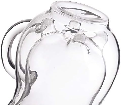 Double Wall Glass Cup, Creative Cute Calf Insulated Mugs, Thermo Coffee Milk Cups, 230ML/7.7oz