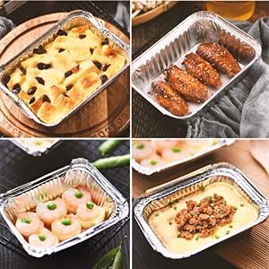 30 Pack 1Lb Mini Loaf Pans, Heavy Duty Disposable Aluminum Foil Bread Tins, Standard Size - 6" X 3.5" X 2.5"