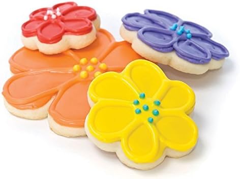 Ann Clark Cookie Cutters Scalloped Edge Flower Cookie Cutter, 3.75" Made in USA