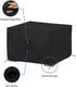 12 Oz (23" 23" 18" Covers & All Square Ottoman Cover, Waterproof UV & Weather Resistant Patio Garden Furniture Stool