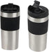 Portable French Press Coffee Maker, Insulated Mug with Double Wall Stainless Steel, 16oz Coffee Tumbler