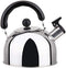 Stainless Steel Stovetop Whistling Tea Classic Teapot - 2 Liter, Ergonomic Handle, Works on Induction