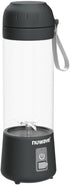 Nuwave Obsidian Gray Portable Blender, Personal USB-C Rechargeable Blender with 6-Piece Blade for Crushing Ice, 18 Oz