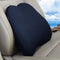 XINJUN Memory Foam car Lumbar Support Pillow - Memory Foam Back Cushion -