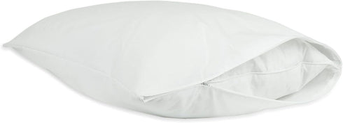 BC BARE COTTON Luxury Hotel Quality Collection, Ultra Soft Dust Proof Plain Pillow Protector, King Size, 2 Pack Set
