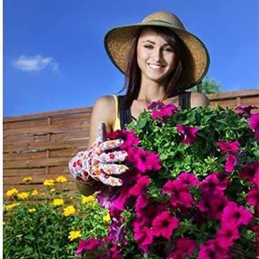 Yopay 6 Pairs Gardening Gloves for Women, Soft Jersey Cotton Working Gloves for Men, Planting and Fishing