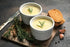Nuwave Ceramic Ramekins 8 oz, Set of 6, Elegant Style for Baking Souffles, Custards, Puddings, 4.3” Wide & 2” Tall,