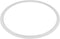 Power Pressure Cooker Silicone Sealing Gasket Ring, Clear Kitchen Tool (Inner Diameter 26cm)