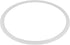 Power Pressure Cooker Silicone Sealing Gasket Ring, Clear Kitchen Tool (Inner Diameter 26cm)