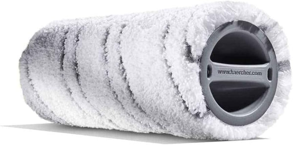 Karcher FC Floor Cleaner Microfiber Multi-Surface Replacement Roller, 2-Pack, Grey