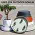 Wheels,2-Pack 10 Inch Plant Caddy with Hidden Gray+Light Gray Rolling Plant Stand Mobile Tray, Easy Move Small & Medium