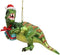 December Diamonds 79-80520 Blown Glass Dinosaur Ornament - 7 Inches