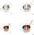 100ml 1 Pc Handle Sauce Pan, Mini Corrosion-Resistant 304 Stainless Steel Sauce Pot