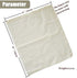 Cheesecloth Bags for Straining, Reusable Cold Brew Coffee Cheese Cloths, Large Nut Milk Tea Juice Bag (Small, 8 Pack)