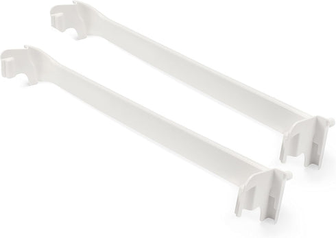 HECASA 240534701 Refrigerator Door Shelf Rack Bar - Compatible with Frigidaire Kenmore, 2PCs Replacement