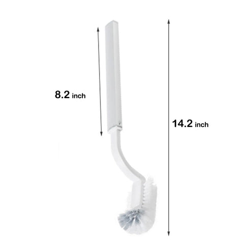 3 in1 Toilet Brush Replacement Slim Trash can, Replacement Brush for RVs Trash can,(Grey)