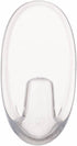 Command Small Hooks, Clear, 2-Hook, 6-Pack