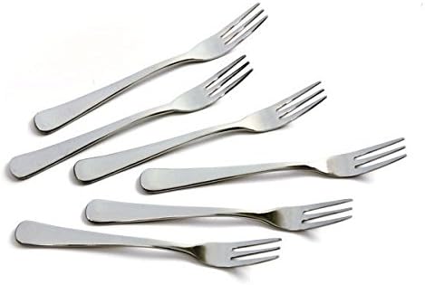 Norpro Hors D'oeuvres Forks, Set of 6, Silver, One Size