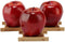 Yangshine Artificial Lifelike Simulation Apples Decorative Red Fruit for Home House Kitchen Thanksgiving