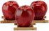 Yangshine Artificial Lifelike Simulation Apples Decorative Red Fruit for Home House Kitchen Thanksgiving
