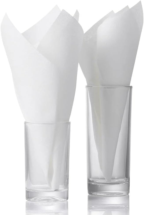 200 Pack Disposable Guest Towels White Dinner Napkins - VALUE SIZE - Elegant, Super Soft & Absorbent - Dining